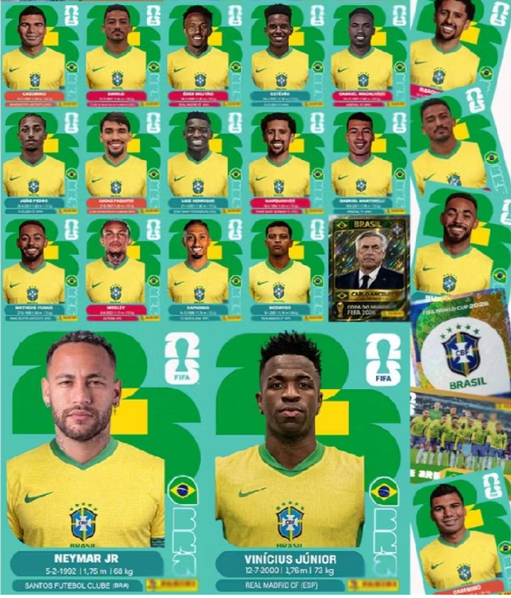 Album de figurinhas Copa do Mundo 2026